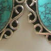 Turquoise drop earrings £14 detail